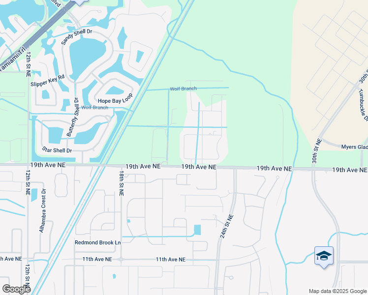 map of restaurants, bars, coffee shops, grocery stores, and more near 5050 White Chicory Drive in Ruskin