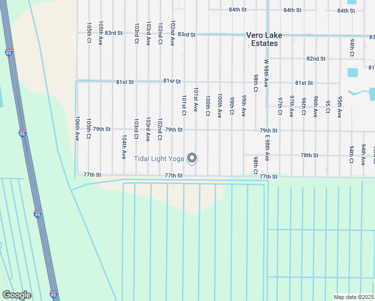 map of restaurants, bars, coffee shops, grocery stores, and more near 7826 101st Court in Vero Beach