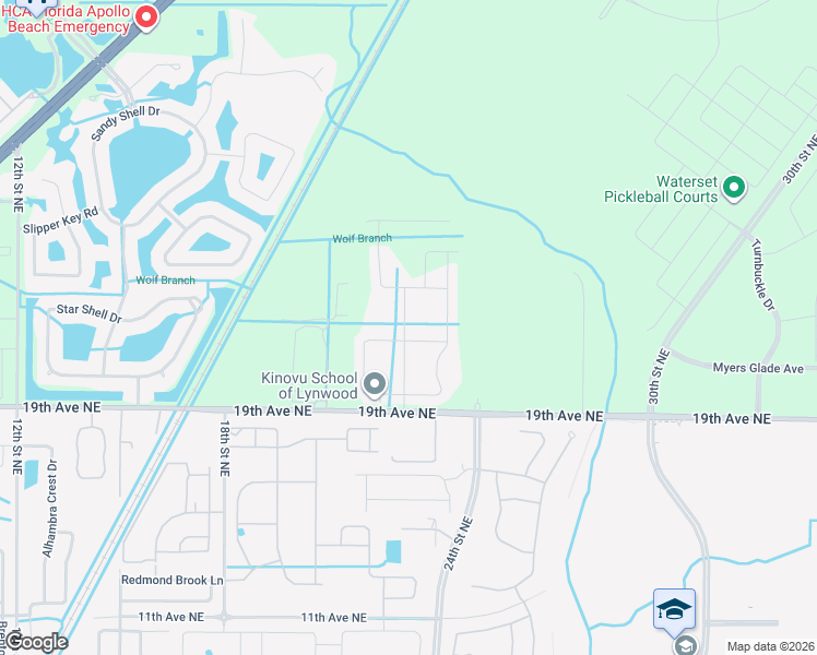 map of restaurants, bars, coffee shops, grocery stores, and more near 5209 Dandelion Street in Ruskin