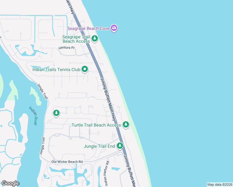 map of restaurants, bars, coffee shops, grocery stores, and more near 211 Blue Wave Lane in Vero Beach