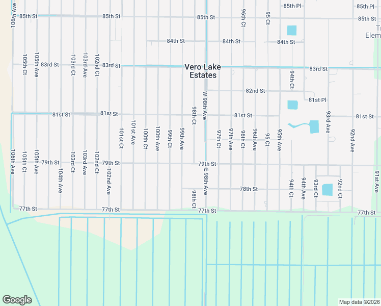map of restaurants, bars, coffee shops, grocery stores, and more near 7975 98th Court in Vero Beach