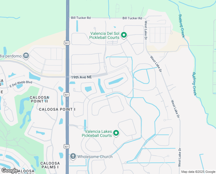 map of restaurants, bars, coffee shops, grocery stores, and more near 4913 Sandy Brook Circle in Wimauma