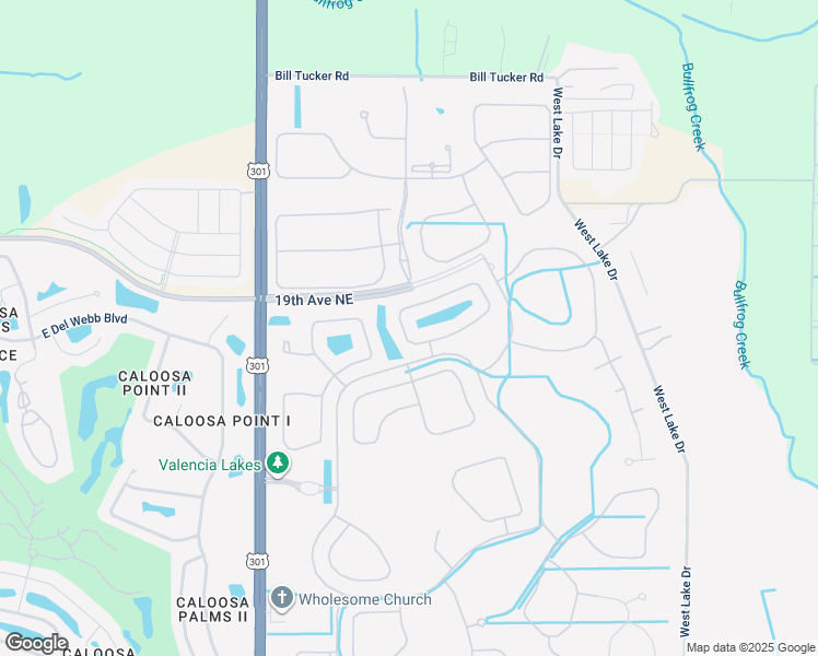 map of restaurants, bars, coffee shops, grocery stores, and more near 4921 Sandy Brook Circle in Wimauma