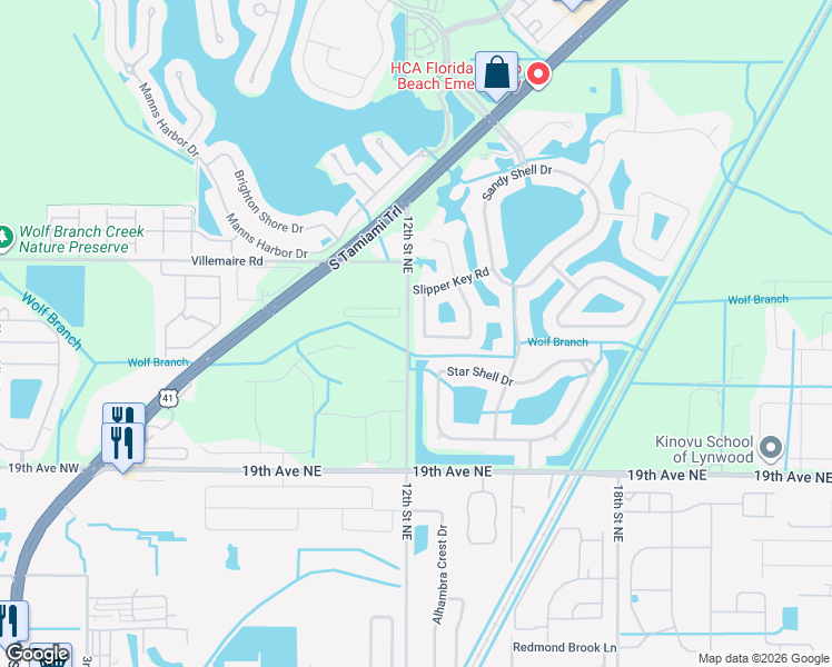 map of restaurants, bars, coffee shops, grocery stores, and more near 5215 Moon Shell Drive in Apollo Beach