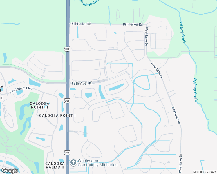 map of restaurants, bars, coffee shops, grocery stores, and more near 4942 Sandy Brook Circle in Wimauma