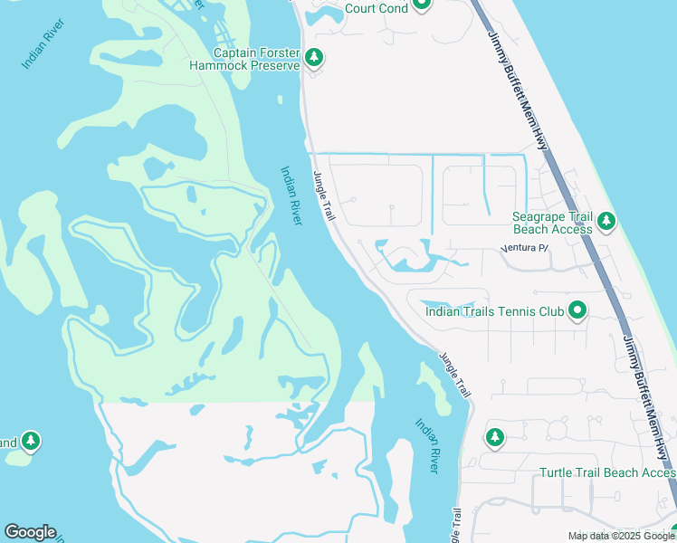 map of restaurants, bars, coffee shops, grocery stores, and more near in Vero Beach