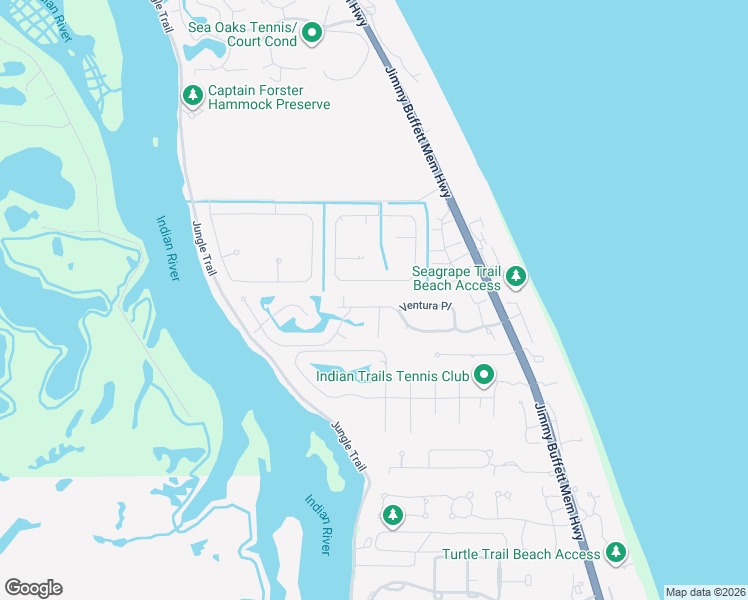 map of restaurants, bars, coffee shops, grocery stores, and more near 520 Marbrisa Drive in Vero Beach