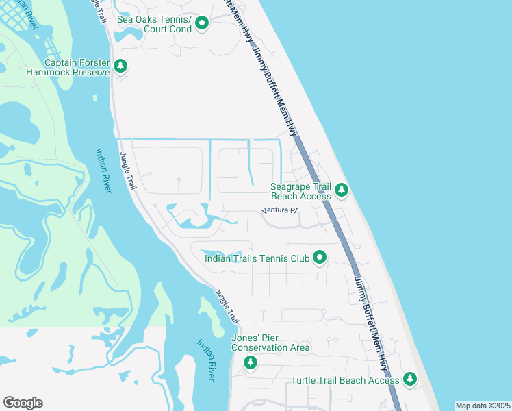 map of restaurants, bars, coffee shops, grocery stores, and more near 520 Marbrisa Drive in Vero Beach
