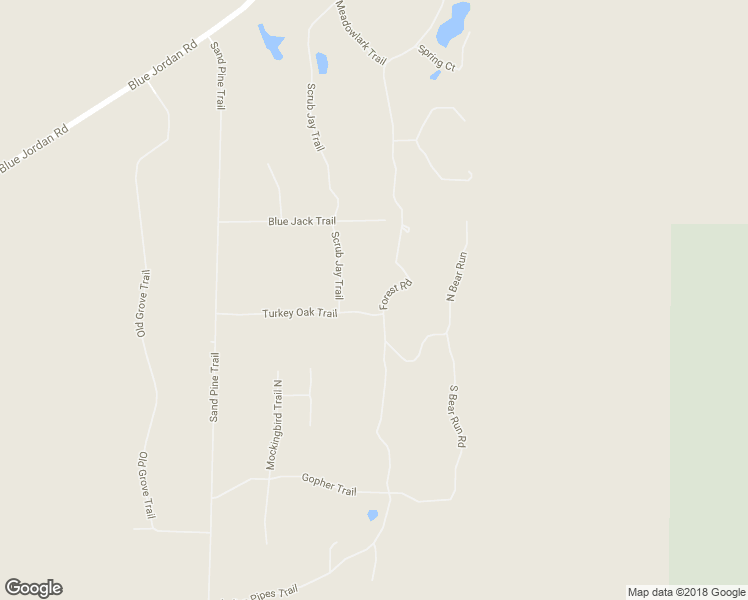 map of restaurants, bars, coffee shops, grocery stores, and more near 2219 Scrub Jay Trail in Frostproof