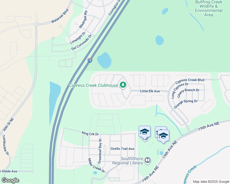 map of restaurants, bars, coffee shops, grocery stores, and more near 7034 Wiseman Run Drive in Ruskin