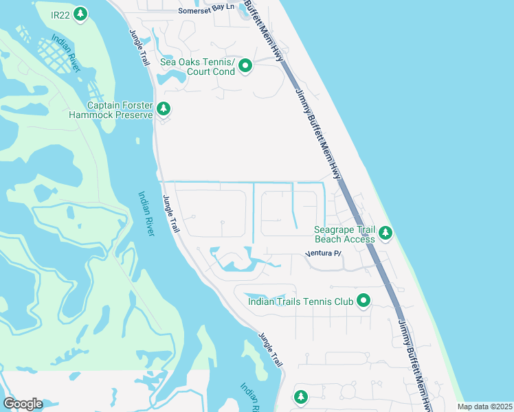 map of restaurants, bars, coffee shops, grocery stores, and more near 834 Island Club Square in Vero Beach