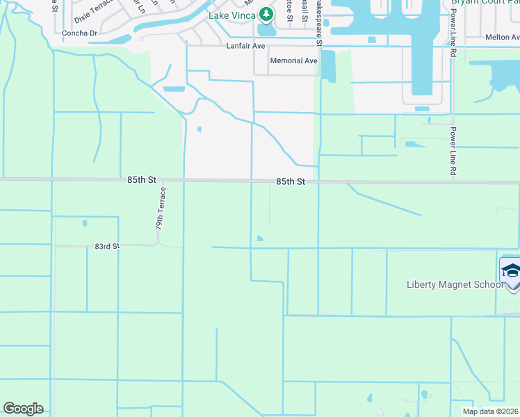 map of restaurants, bars, coffee shops, grocery stores, and more near 8405 75 Court in Vero Beach