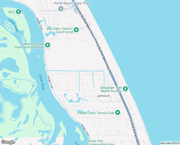 map of restaurants, bars, coffee shops, grocery stores, and more near 805 Island Club Square in Vero Beach