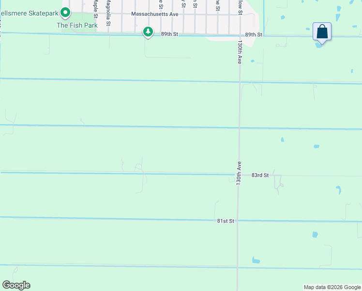 map of restaurants, bars, coffee shops, grocery stores, and more near 13225 85th Street in Fellsmere