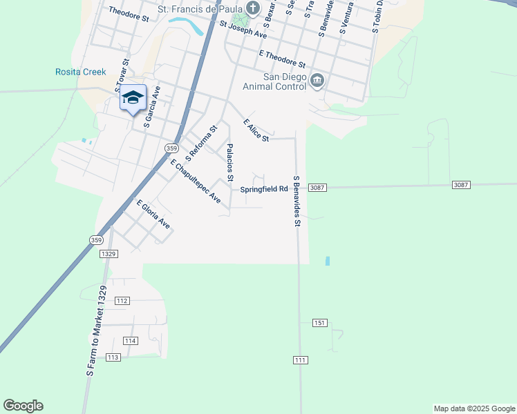 map of restaurants, bars, coffee shops, grocery stores, and more near 822 Tunches Drive in San Diego