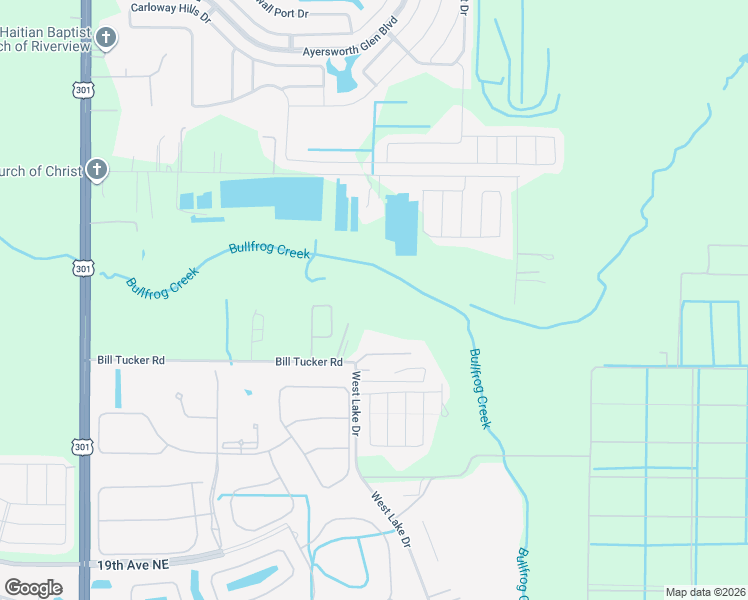 map of restaurants, bars, coffee shops, grocery stores, and more near 11032 Bill Tucker Road in Wimauma