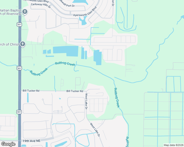 map of restaurants, bars, coffee shops, grocery stores, and more near 11032 Bill Tucker Road in Wimauma