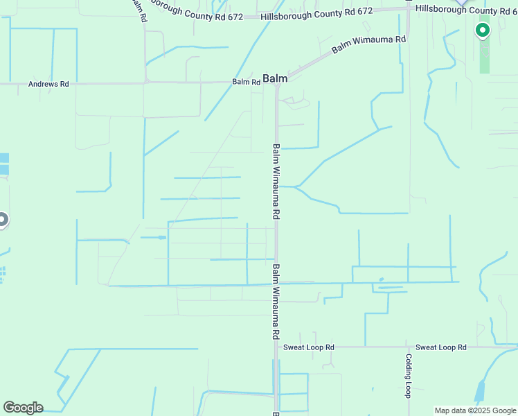 map of restaurants, bars, coffee shops, grocery stores, and more near 15213 Balm Wimauma Road in Wimauma