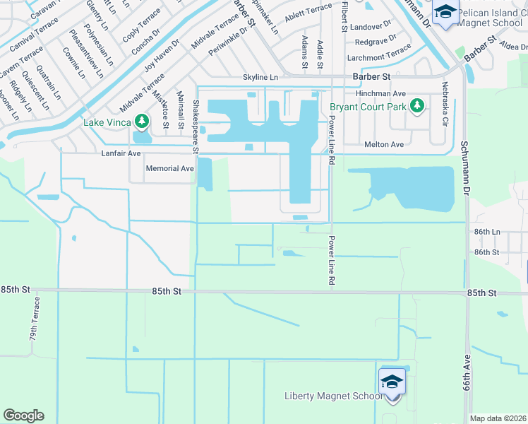 map of restaurants, bars, coffee shops, grocery stores, and more near in Wabasso