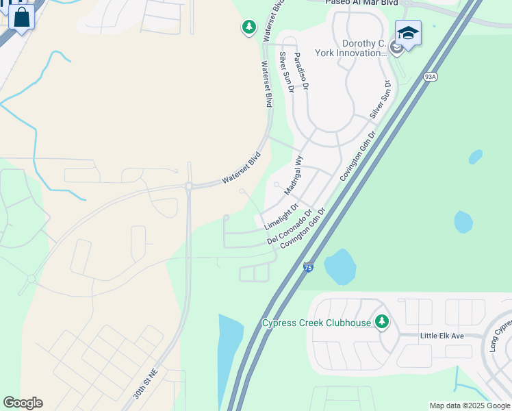 map of restaurants, bars, coffee shops, grocery stores, and more near Wayfarer Avenue in Apollo Beach