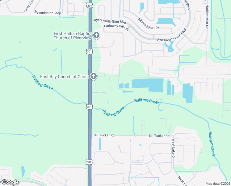map of restaurants, bars, coffee shops, grocery stores, and more near 10603 Sumner Road in Wimauma