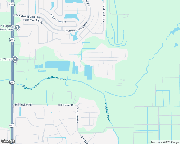 map of restaurants, bars, coffee shops, grocery stores, and more near 11109 Sumner Road in Wimauma