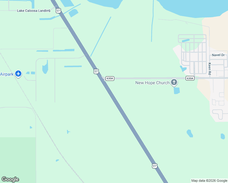 map of restaurants, bars, coffee shops, grocery stores, and more near 1623-1783 State Highway 630 in Frostproof