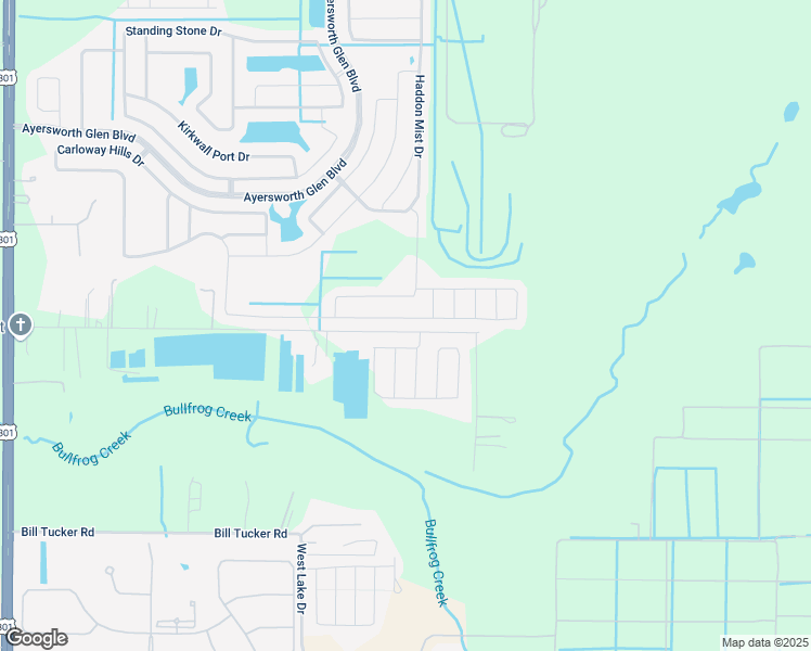 map of restaurants, bars, coffee shops, grocery stores, and more near 10229 Carloway Hills Drive in Wimauma