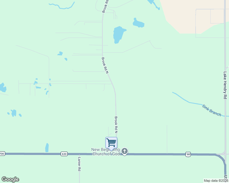 map of restaurants, bars, coffee shops, grocery stores, and more near 840 Brook Road North in Fort Meade
