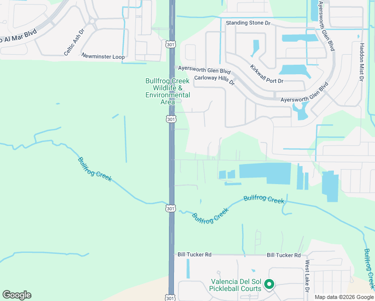map of restaurants, bars, coffee shops, grocery stores, and more near 10510 Sumner Road in Wimauma