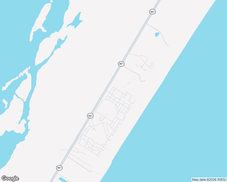 map of restaurants, bars, coffee shops, grocery stores, and more near 5639 Texas 361 in Port Aransas