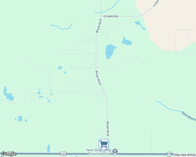 map of restaurants, bars, coffee shops, grocery stores, and more near 942 Brook Road North in Fort Meade