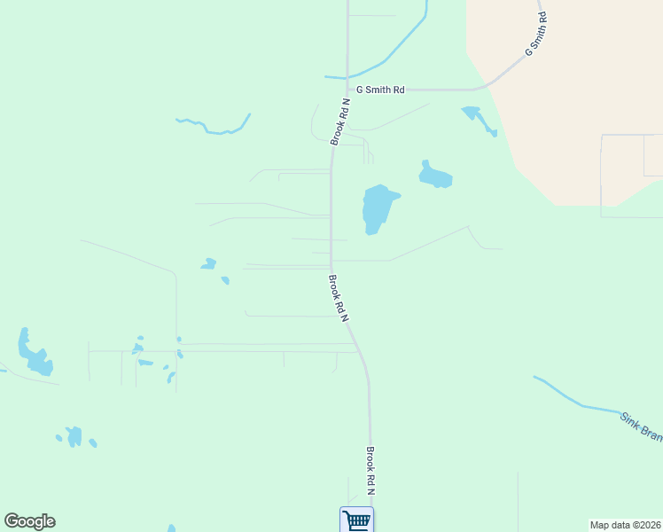 map of restaurants, bars, coffee shops, grocery stores, and more near 1002 Brook Road North in Fort Meade