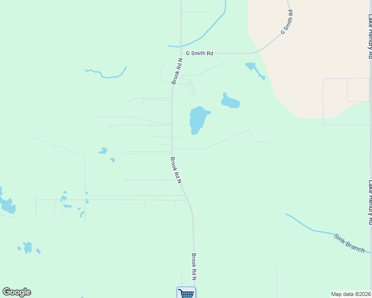 map of restaurants, bars, coffee shops, grocery stores, and more near 1002 Brook Road North in Fort Meade