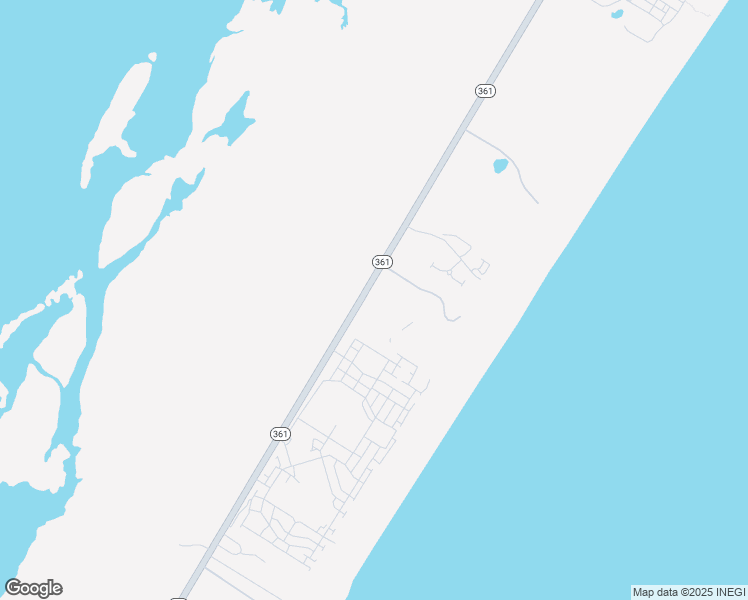 map of restaurants, bars, coffee shops, grocery stores, and more near 5601 Texas 361 in Port Aransas