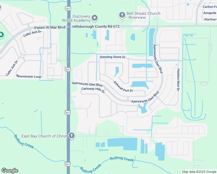 map of restaurants, bars, coffee shops, grocery stores, and more near 10853 Standing Stone Drive in Wimauma