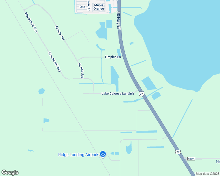 map of restaurants, bars, coffee shops, grocery stores, and more near 124 Lake Caloosa Landing in Frostproof