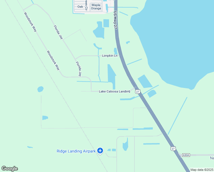 map of restaurants, bars, coffee shops, grocery stores, and more near 124 Lake Caloosa Landing in Frostproof