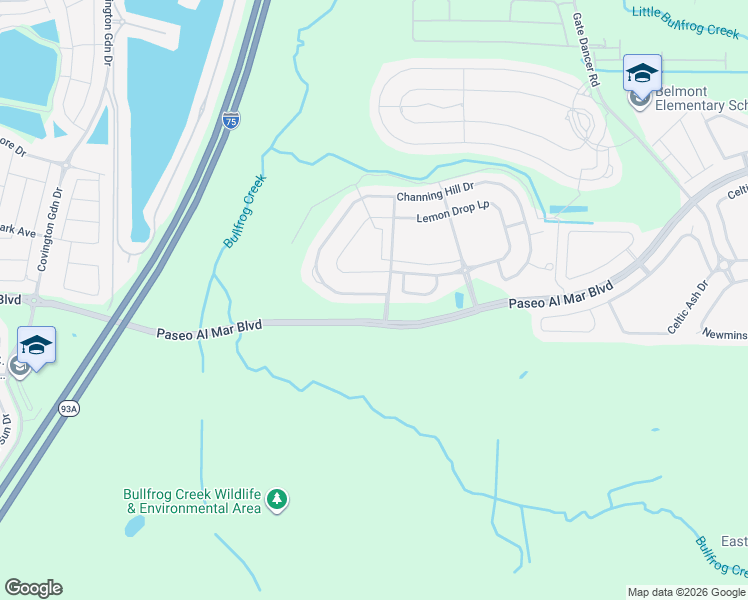map of restaurants, bars, coffee shops, grocery stores, and more near 9306 Channing Hill Drive in Sun City Center