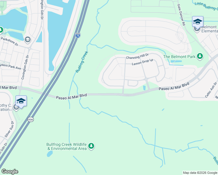 map of restaurants, bars, coffee shops, grocery stores, and more near 9326 Channing Hill Drive in Sun City Center