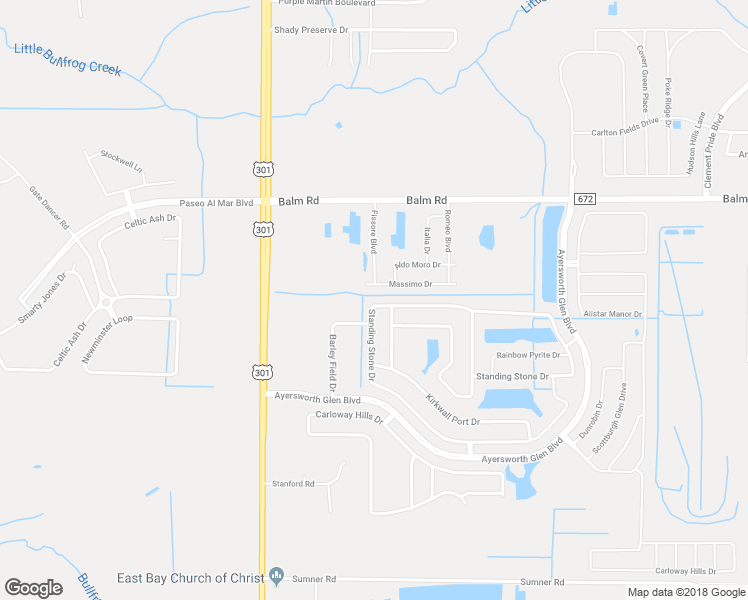 map of restaurants, bars, coffee shops, grocery stores, and more near 10755 Standing Stone Drive in Wimauma