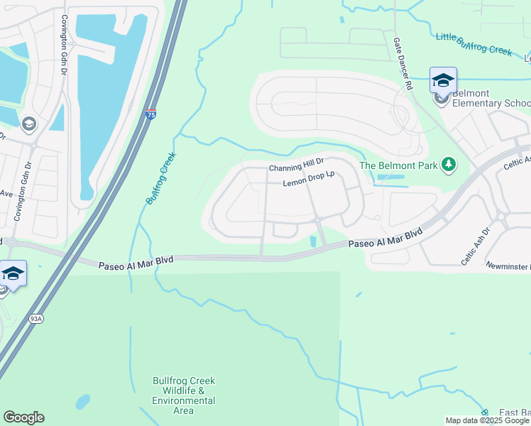 map of restaurants, bars, coffee shops, grocery stores, and more near Colonial Affair Street in Hillsborough County
