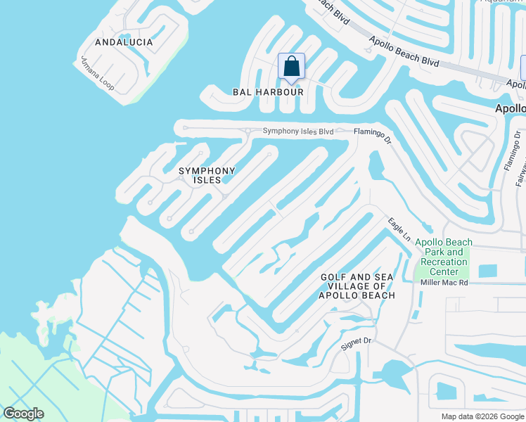 map of restaurants, bars, coffee shops, grocery stores, and more near 906 Chipaway Drive in Apollo Beach