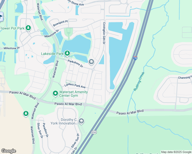 map of restaurants, bars, coffee shops, grocery stores, and more near 7502 Sea Lilly Court in Apollo Beach