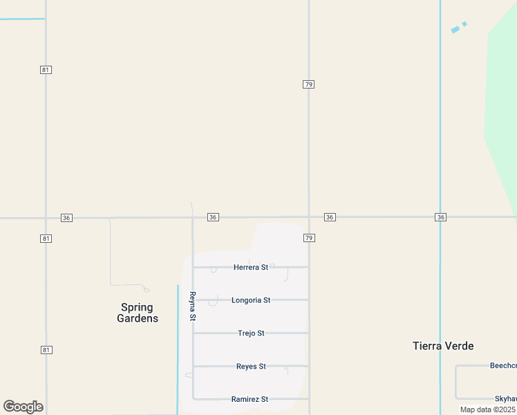 map of restaurants, bars, coffee shops, grocery stores, and more near 4674 County Road 36 in Robstown