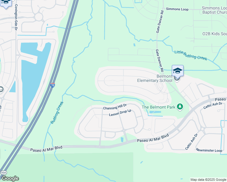 map of restaurants, bars, coffee shops, grocery stores, and more near 9836 Sage Creek Drive in Riverview