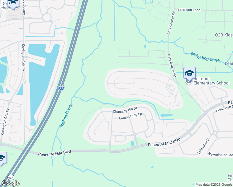 map of restaurants, bars, coffee shops, grocery stores, and more near 9817 Sage Creek Drive in Riverview