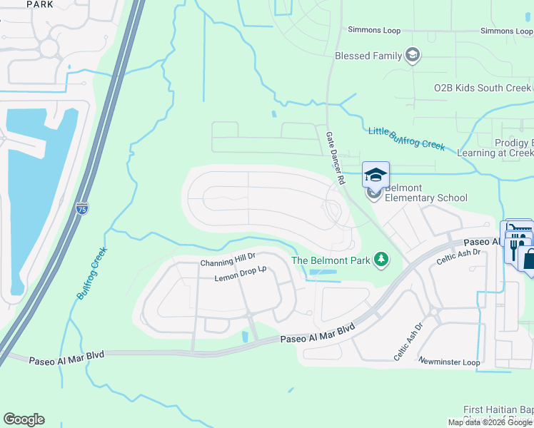 map of restaurants, bars, coffee shops, grocery stores, and more near 9917 Ivory Drive in Riverview