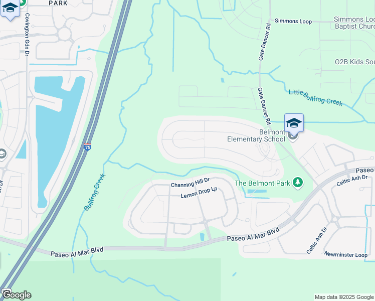 map of restaurants, bars, coffee shops, grocery stores, and more near 9836 Sage Creek Drive in Riverview