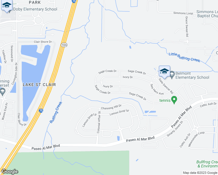 map of restaurants, bars, coffee shops, grocery stores, and more near 9827 Ivory Drive in Riverview